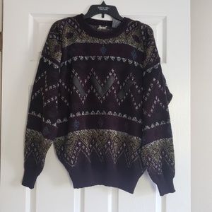 Vintage "grandpa" Knit Sweater